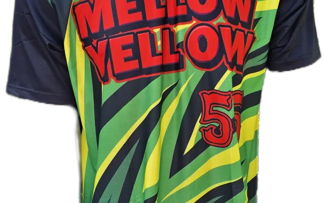 Mellow Yellow Baseball Jersey