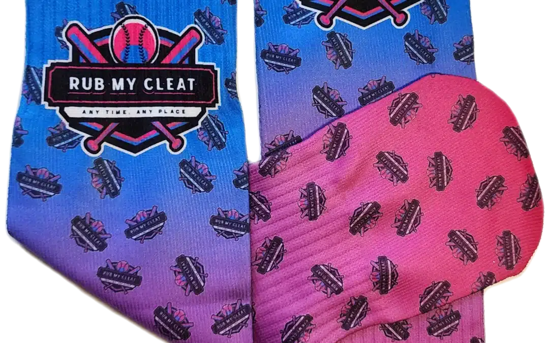 Rub My Cleat Baseball Socks