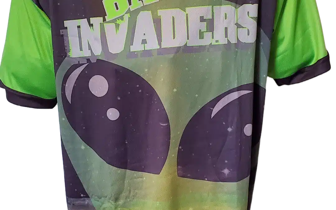 Base Invaders Baseball Jersey
